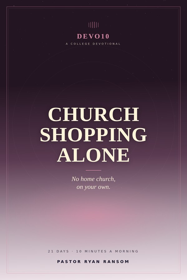 Church Shopping Alone cover