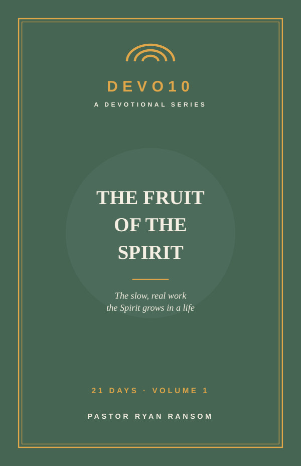 The Fruit of the Spirit cover