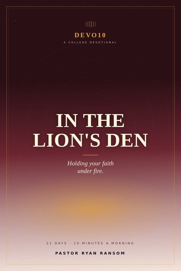 In the Lion's Den cover